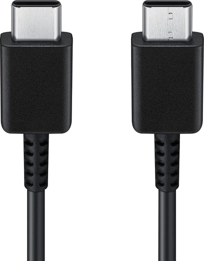Original Samsung 25W Fast Charger (Black, 25W-F246) – Compatible with Samsung A60 & Other Supported Devices
