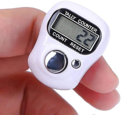 Mini Digital Finger Tally Counter – Electronic Japa Mala Counter for Chanting & Sports