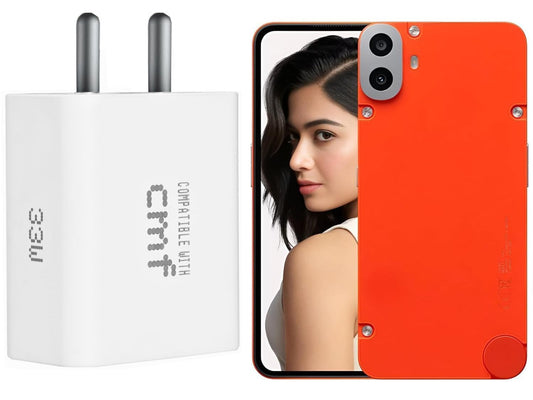 33W USB Type C Fast Charger Adapter Compatible with Nothing CMF Phone 1, Nothing Phone 2/2a/2a Plus/3a/3a Plus, Tablet & Other Type C Devices