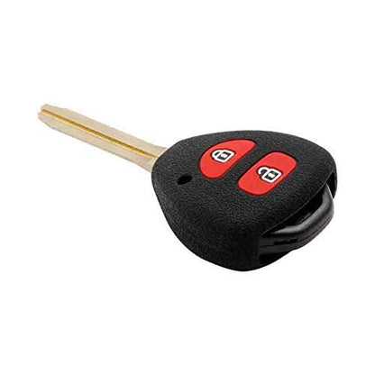 Innova, Fortuner | Car Key Covers | Protects and Identifies Your Keys, Black, Pack of 1 - Flymaster Shop