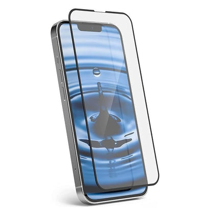 iPhone 13/13 Pro / 14 | Phone Accessories |Military-Grade Tempered Glass Screen Protector with Edge to Edge Coverage and Easy Installation kit (6.1 Inches) - Flymaster Shop