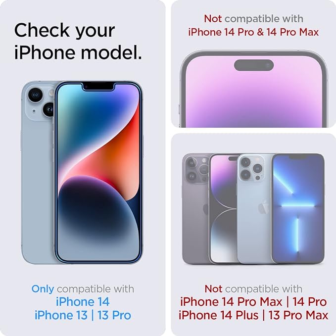 iPhone 14/13/13 Pro | Screen Protector |Tempered Glass, Guard Against Scratches and Shattering - Flymaster Shop