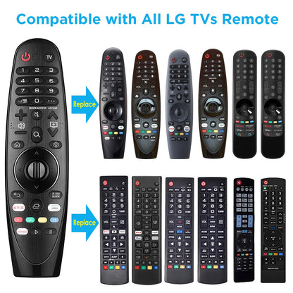 Jufengrks Universal Remote Control for LG Smart TV – Compatible with All Models (No Voice or Pointer Function) – Black - Flymaster Shop