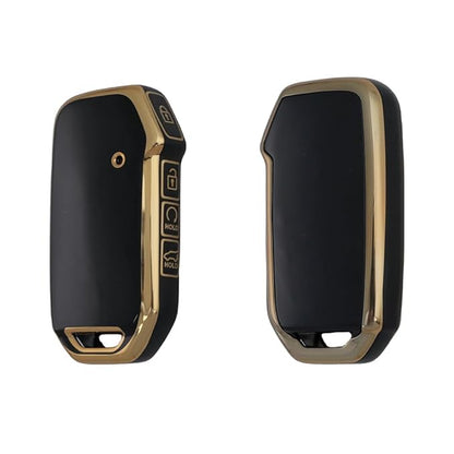 Kia Seltos 2023 Facelift HTX | Car Key Covers | Provides Protection and Style with Black Design - Flymaster Shop
