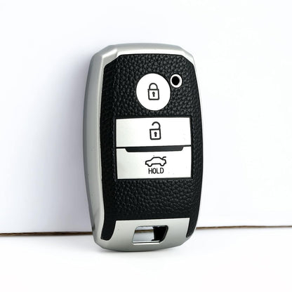 Kia Seltos Sonet 3 Button Smart Key | Car Key Cover | Protects & Personalizes - Flymaster Shop