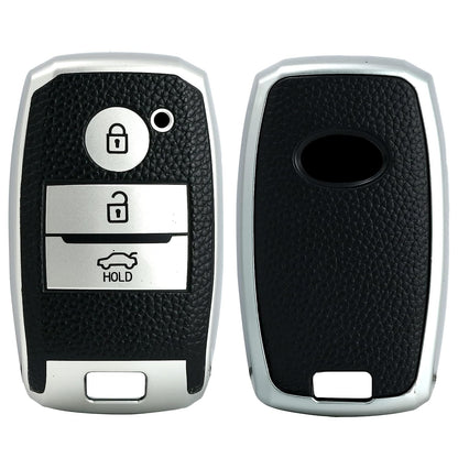 Kia Seltos Sonet 3 Button Smart Key | Car Key Cover | Protects & Personalizes - Flymaster Shop