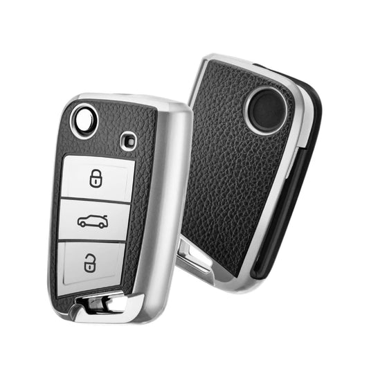 Kushaq, Octavia, Kodiaq, Superb, Slavia, Passat 3B Flip Key | Car Key Cover | Provides Protection and Style - Flymaster Shop