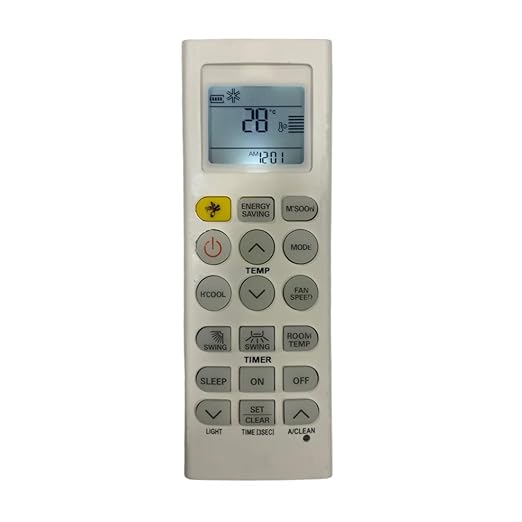 LG AC |Air Conditioning Remote Control | With Backlight for Easy Visibility - Flymaster Shop