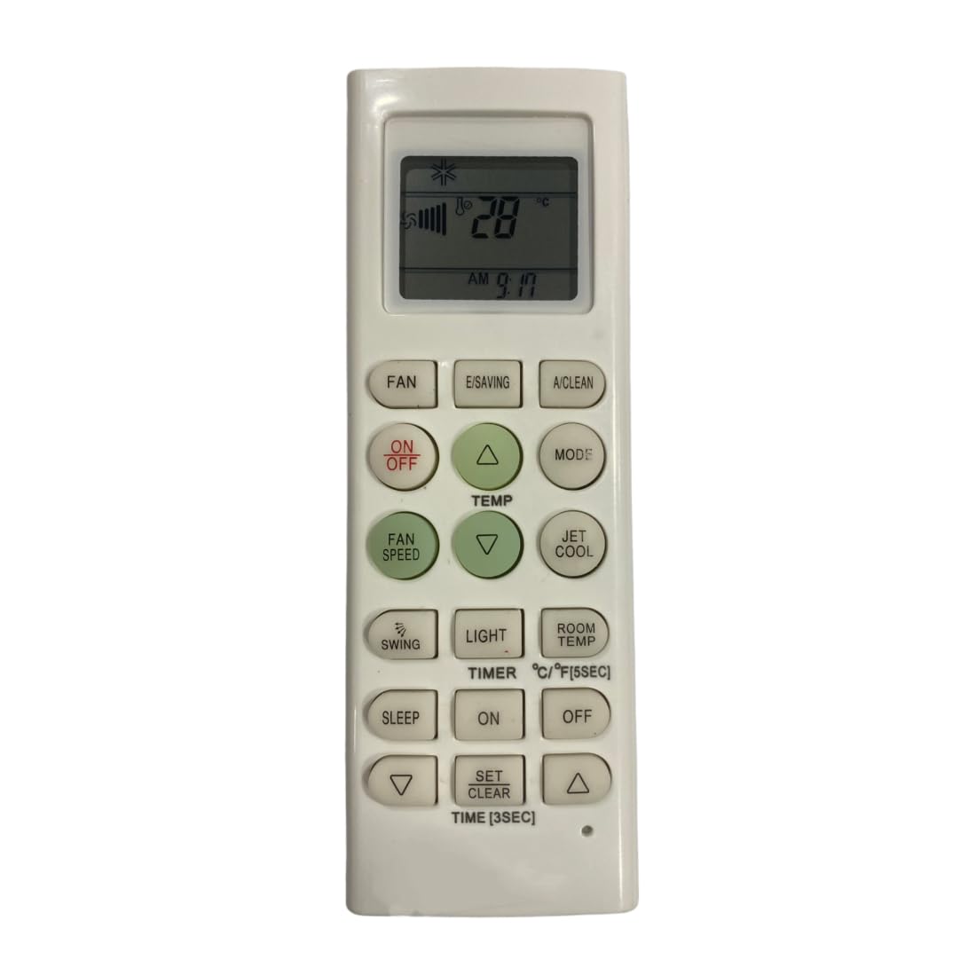 LG Compatible/Replacement | AC Remote | Easy-to-Use, Multiple Functions, Durable - Flymaster Shop