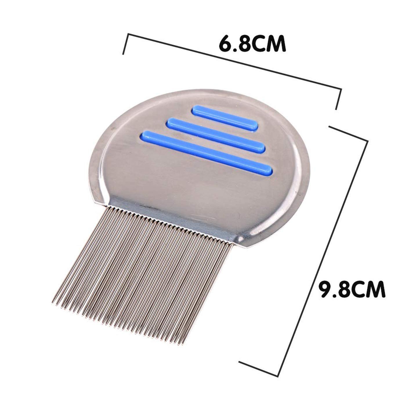 Lice Treatment Nit Comb with Stainless Steel Metal – Effective Head Lice & Nits Removal Comb - Flymaster Shop