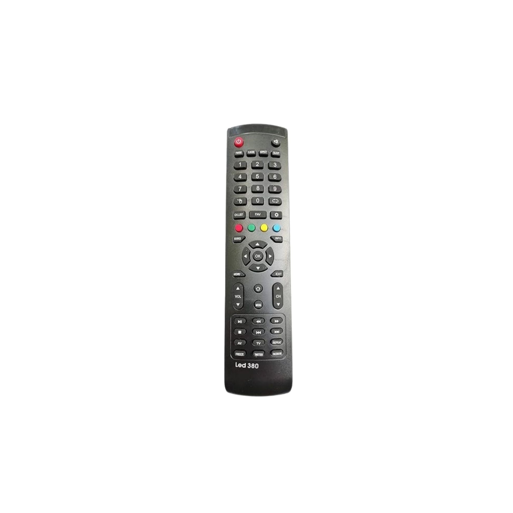 Lloyd Smart TV Remote for LED 380 | Effortless Control for HDTV & LED LCD Displays | Enhance Your Viewing Experience with Easy Navigation and Precise Functionality - Flymaster Shop