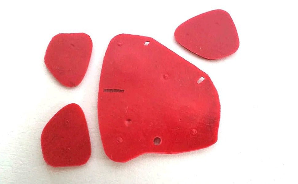 Mahindra 3-Button Remote Keypad Set for Xylo, Scorpio, Quanto - Red Replacement Key Set - Flymaster Shop