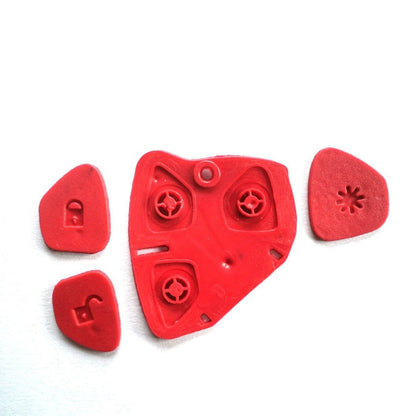 Mahindra 3-Button Remote Keypad Set for Xylo, Scorpio, Quanto - Red Replacement Key Set - Flymaster Shop