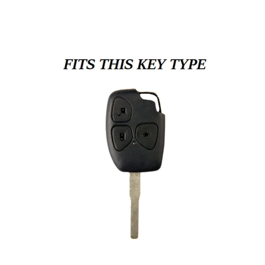 Mahindra 3-Button Remote Keypad Set for Xylo, Scorpio, Quanto - Red Replacement Key Set - Flymaster Shop