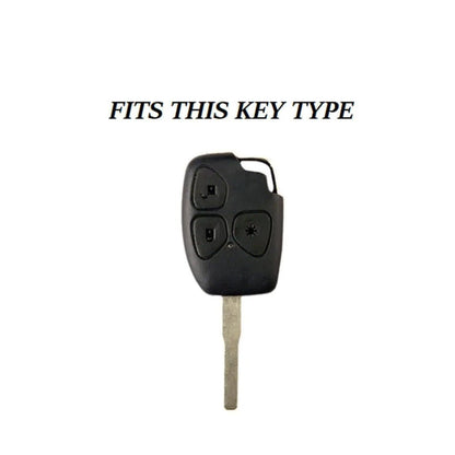 Mahindra 3-Button Remote Keypad Set for Xylo, Scorpio, Quanto - Red Replacement Key Set - Flymaster Shop