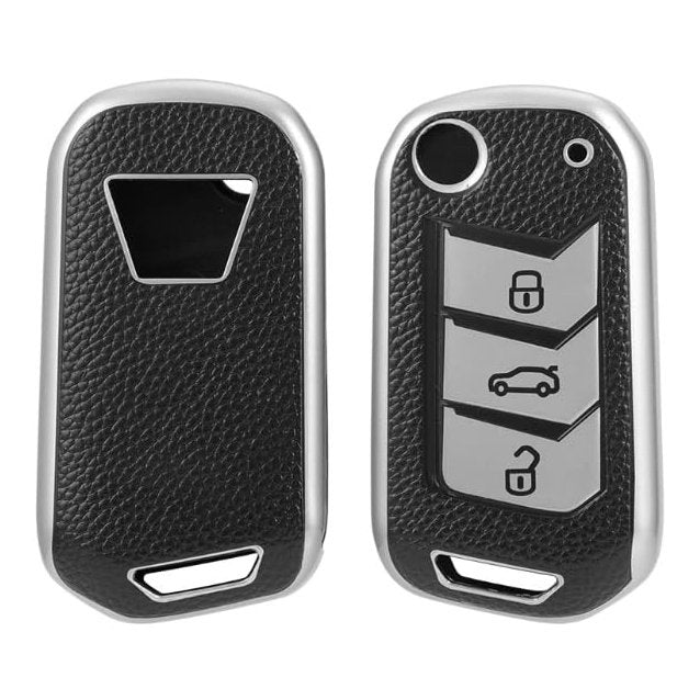 Mahindra Thar, Bolero, Scorpio, XUV700, XUV400, XUV300, TUV300, Marazzo | Automotive Accessories | 3 button flip key cover with protection and style - Flymaster Shop