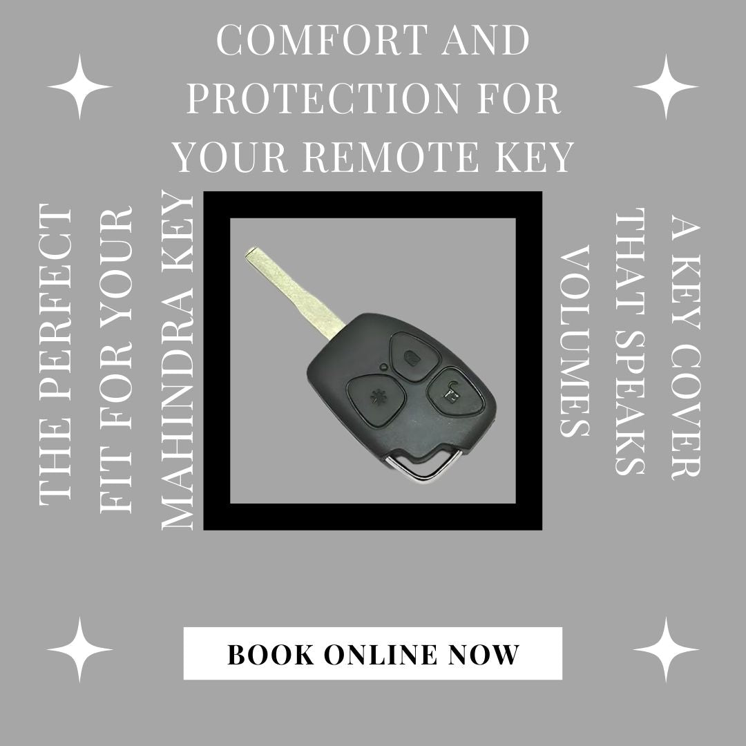 Mahindra Xylo/Scorpio/Quanto | Replacement Parts | Durable Key Shell with Perfect Fit Premium Quality | Reliable Protection | Perfect Fit - Flymaster Shop