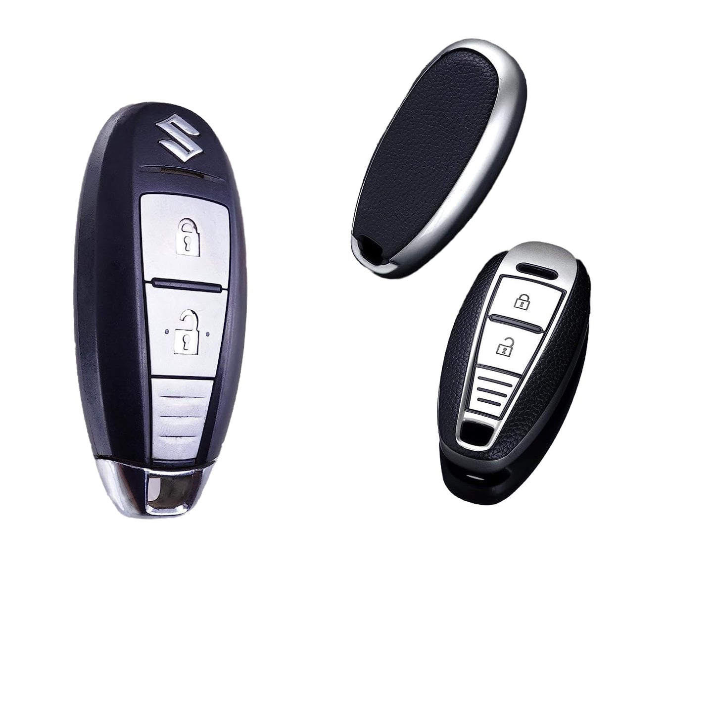 Maruti Suzuki Baleno, Brezza, New Vitara Brezza, S-Cross, Ciaz | Car key cover | Provides protection and personalized style to your car key - Flymaster Shop