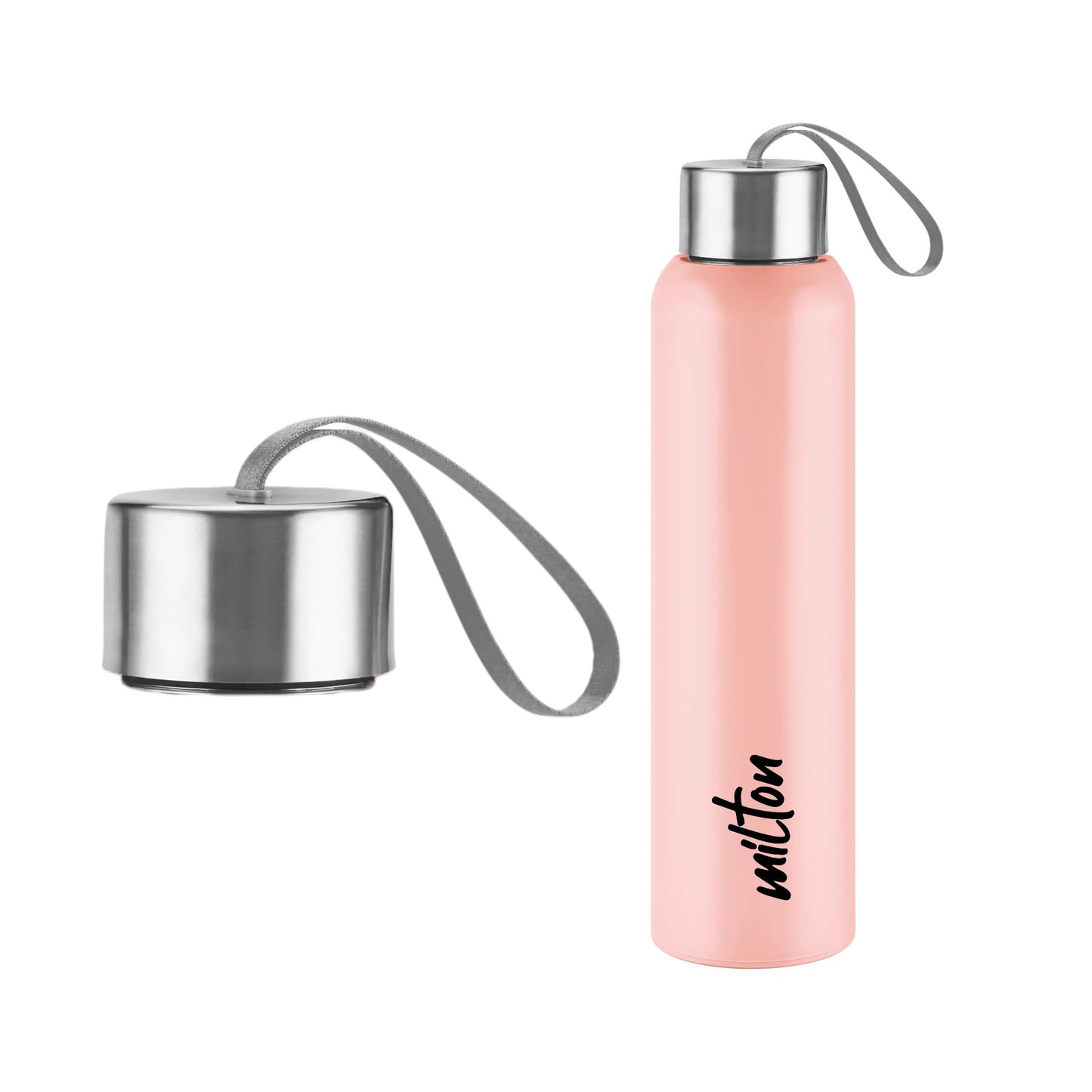 Replacement Lid Cap for Milton Steel Halo Water Bottle, 600 ml & 900 ml | Compatible with Milton Steel Halo Series