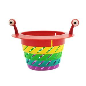 Monster Colorful Thickened Kitchen Sink Strainer and Stopper – Leakage Proof Waste Collector Filter for Home Kitchen (Pack of 1) - Flymaster Shop