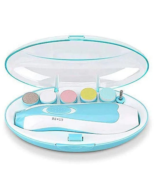 Nail Trimmers for New Born Babies, Baby Nails Cutter, Electric Kids Nail Grinder, Safe Nail Filer and Clippers for Newborn Or Toddler Toes and Fingernails with Light. - Flymaster Shop