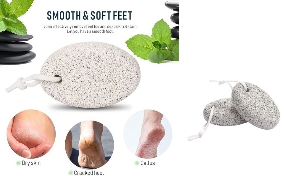 Natural Pumice Stone for Feet & Hands – Callus Remover & Foot File for Dead Skin | 1 Pc Lava Pedicure Tool - Flymaster Shop