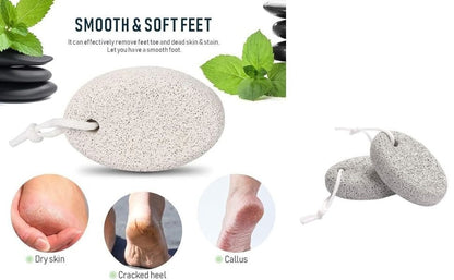 Natural Pumice Stone for Feet & Hands – Callus Remover & Foot File for Dead Skin | 1 Pc Lava Pedicure Tool - Flymaster Shop