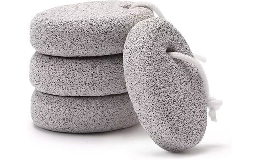 Natural Pumice Stone for Feet & Hands – Callus Remover & Foot File for Dead Skin | 1 Pc Lava Pedicure Tool - Flymaster ShopFlymaster ShopRKT - Foot Scrubber Stone - 01