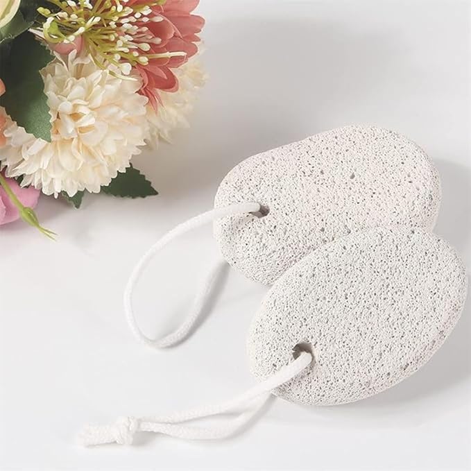 Natural Pumice Stone for Feet, Lava Pedicure Tools Hard Skin Callus Remover for Feet and Hands - Natural Foot File Exfoliation to Remove Dead Skin, Heels, Elbows, Hands (Pack of 1) - Flymaster Shop