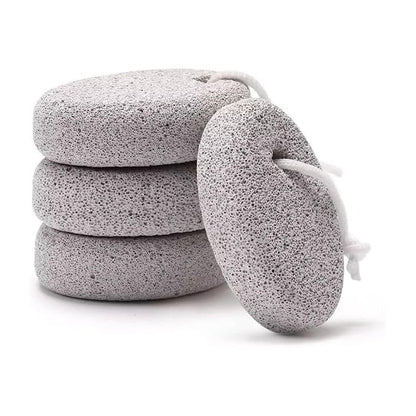 Natural Pumice Stone for Feet, Lava Pedicure Tools Hard Skin Callus Remover for Feet and Hands - Natural Foot File Exfoliation to Remove Dead Skin, Heels, Elbows, Hands (Pack of 1) - Flymaster Shop