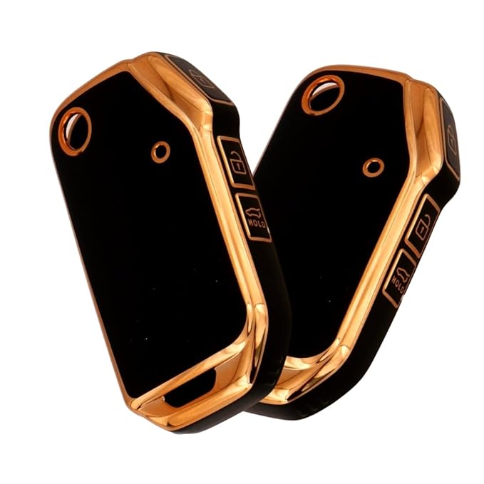 New Kia Seltos 2023 | Car Accessories | Protects and Personalizes Car Key with Cover, Pack of 1 - Flymaster Shop