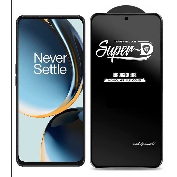 OnePlus Nord CE 3 Lite 5G | Screen Protector | Tempered Glass, Edge to Edge Full Screen Coverage, Easy Installation - Flymaster Shop