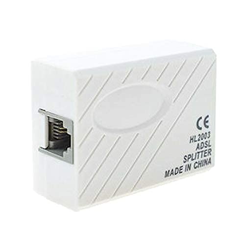 Phone Accessories | RJ11 Broadband Modem Phone Splitter Adapter Filter 6P2C | Splits phone signal for landline telephones. - Flymaster Shop