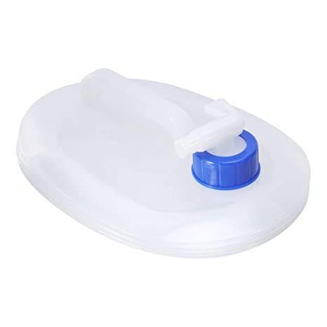 Portable 5L collapsible water container with spigot – ideal for camping, BBQs, hiking, and outdoor activities. Space-saving and leak-proof. Pack of 1. - Flymaster Shop