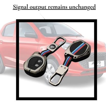 Premium Metal Key Cover for Suzuki Swift, Ertiga, WagonR, Celerio, Swift Dzire, Alto, Fronx, Brezza, S-Presso, Ignis – 2-Button Remote Key Compatible - Flymaster Shop