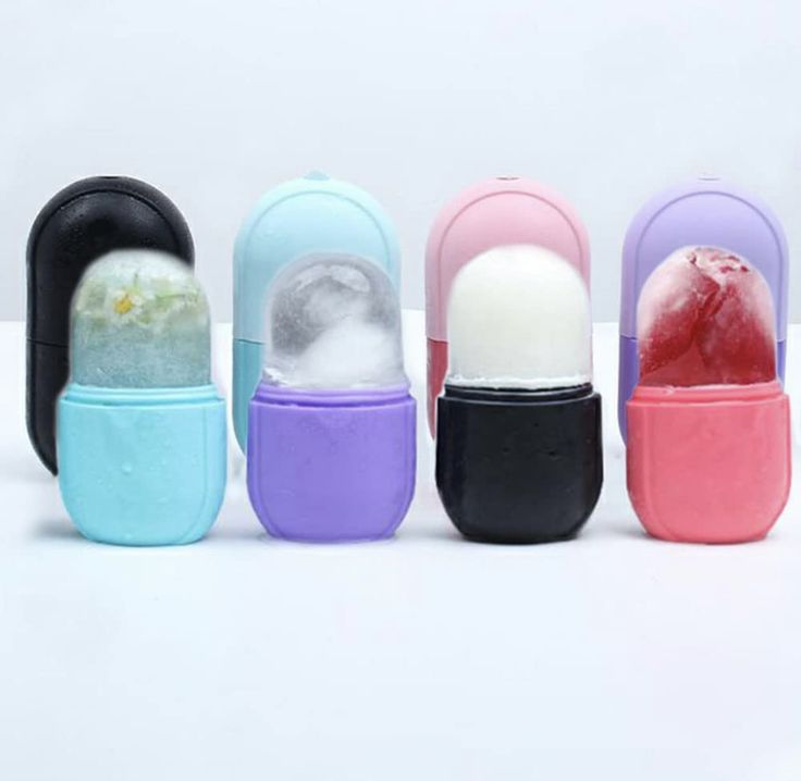 Premium Silicon Ice Roller | Reusable, Leakproof, and Unbreakable | Face Ice Therapy (Multicolor Ice Roller) - Flymaster Shop