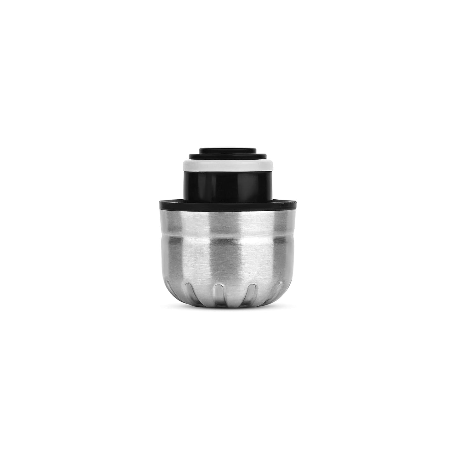 Stainless Steel Bottle Lid with Silicone Ring | Leakproof Replacement Cap | compatible with 1000ml–2000ml Thermosteel Bottles | 1 Piece | 4.5 C.M Diameter