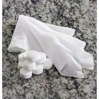 Pure 4 Sure Magic Tablet Napkin Compressed Tissue, Candy Pack of 10 Pieces - Flymaster Shop