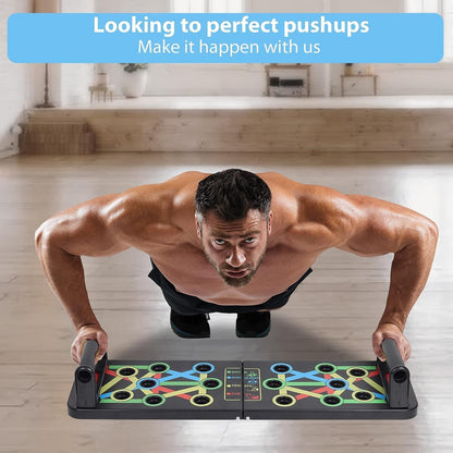 Pushup Board For Men, Push Up Board Fitness Equipment, Push Up Bar For Home, Gym, For Men Pushup Board Women Push Up Stand Exercise Equipment, Pack of 1 - Flymaster Shop
