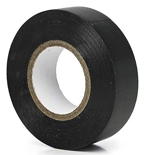 PVC Insulation Tape | Electrical Supplies | Set of 5, Black, Provides Electrical Insulation - Flymaster Shop