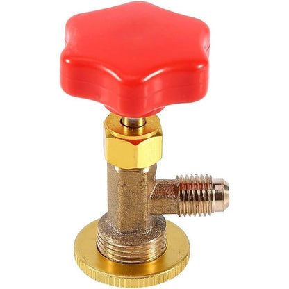 R134a & R22 Refrigerant Canisters | Auto Parts & Accessories | Can Valve Opener Tap M14/1/4 SAE, for Car Air Conditioning with High Durability & Easy Installation - Flymaster Shop