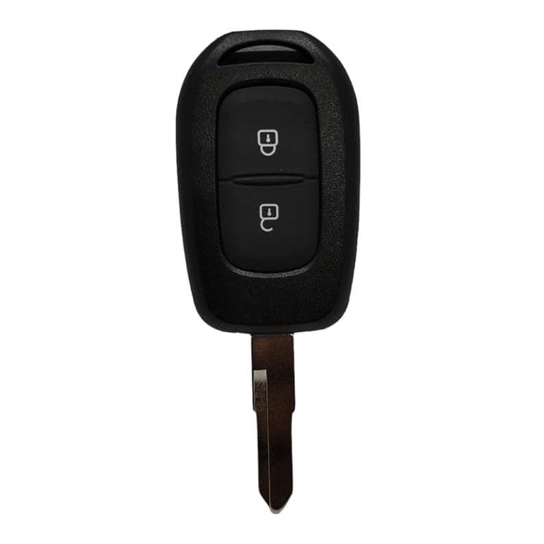 Renault Duster, Kwid, Terreno, Triber, Kiger | Car Accessories | Durable Black Key Shell for Protection and Style, Pack of 1 - Flymaster Shop