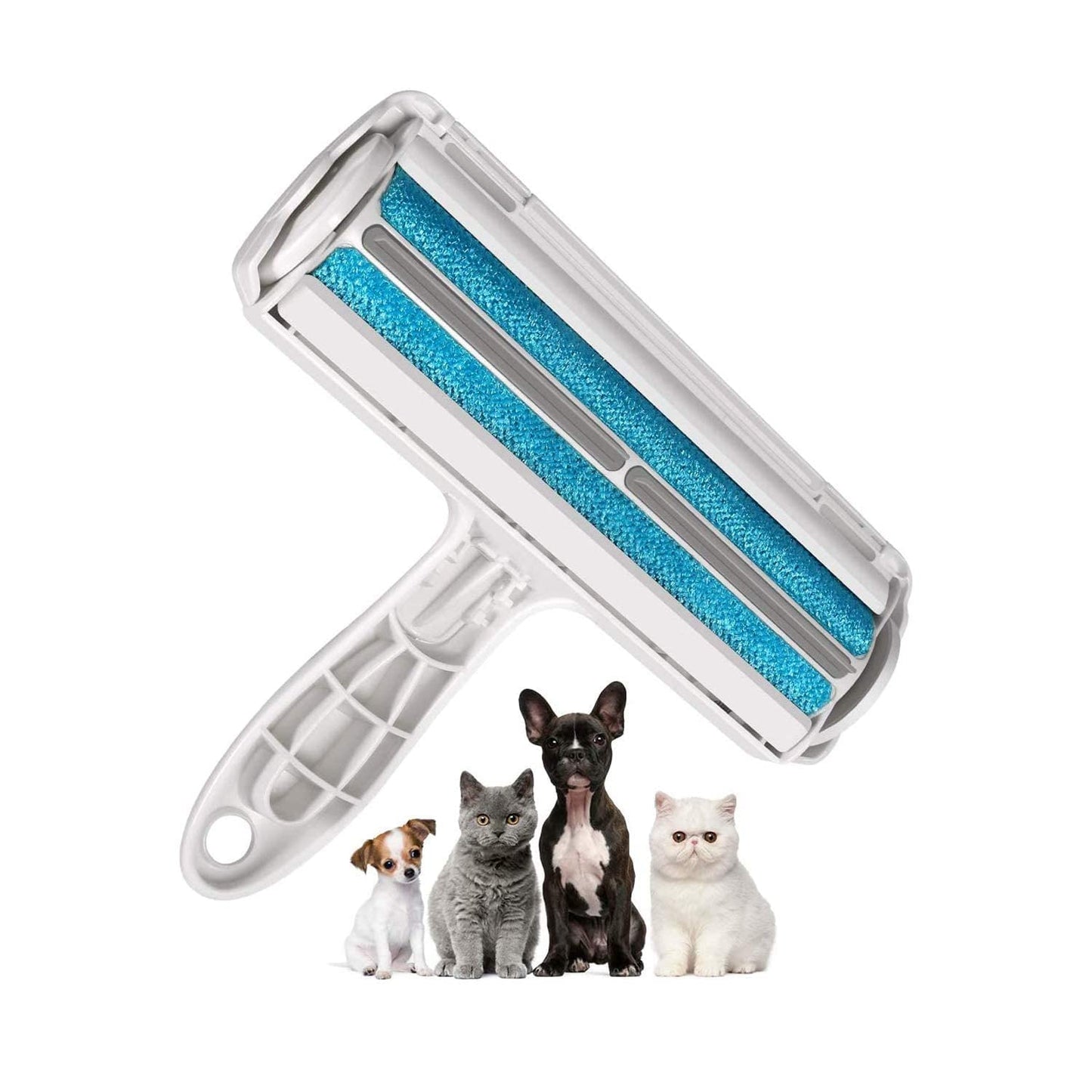 Reusable Dog Hair Remover Roller Dog Cat and Other Pets Hairs Cleaning Lint Fur Brush Rollers Easy Hair Removal Furniture, Clothes, Sofa, Carpet, Couch, Bedding (Dog Hair Remover) - Flymaster Shop