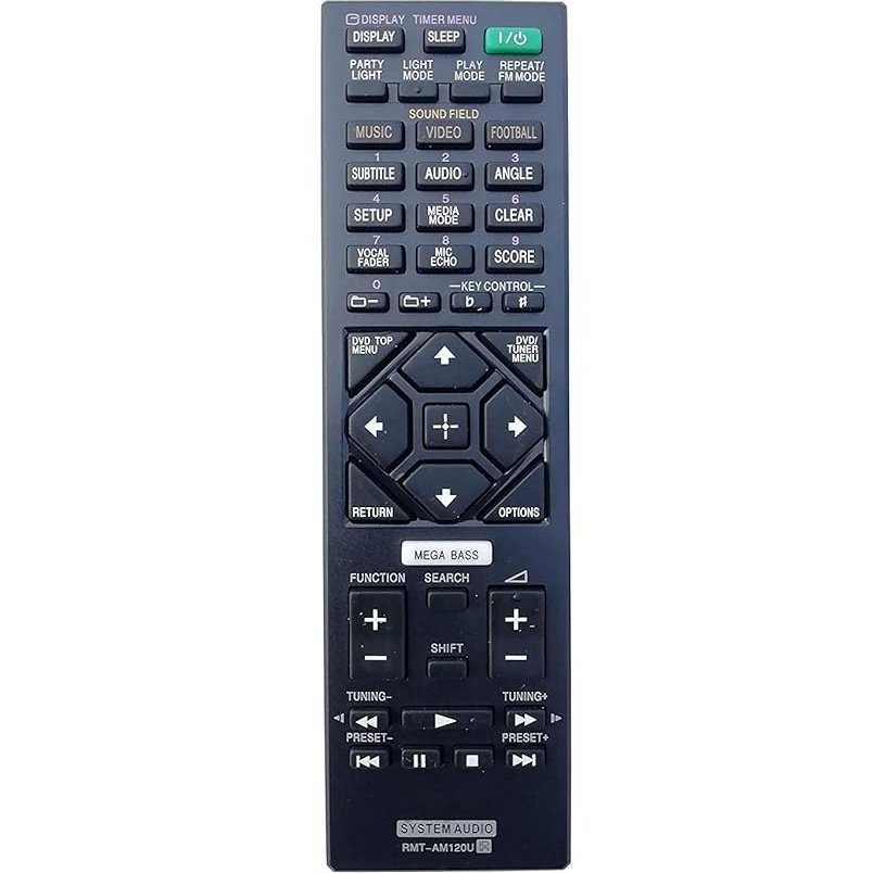 RMT-AM120U, SHAKE-X10/X10D/X30/X30D/X70/X70D, MHC-GT4D, MHC-V44D, MHC-V50D, SA-WGT4D, SS-GT4DB | Multimedia Speaker System | Remote Control Compatible, Shake Functionality, High Power Output - Flymaster Shop