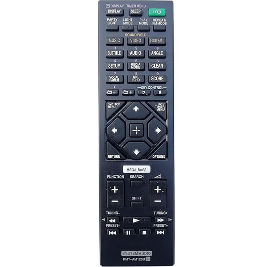 RMT-AM120U, SHAKE-X10/X10D/X30/X30D/X70/X70D, MHC-GT4D, MHC-V44D, MHC-V50D, SA-WGT4D, SS-GT4DB | Multimedia Speaker System | Remote Control Compatible, Shake Functionality, High Power Output - Flymaster Shop