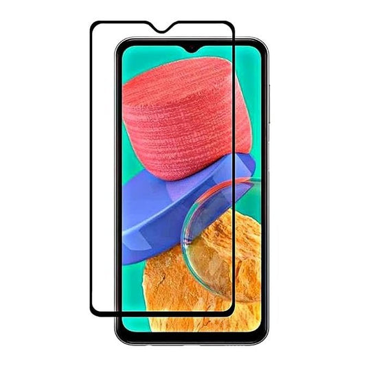Samsung Galaxy M33 5G, Galaxy M13, Galaxy M13 5G, and Samg Galaxy F23 (6.6 Inch) | Edge to Edge Tempered Glass| Easy Self Installation Kit and Black Color | Phone Accessories | - Flymaster Shop