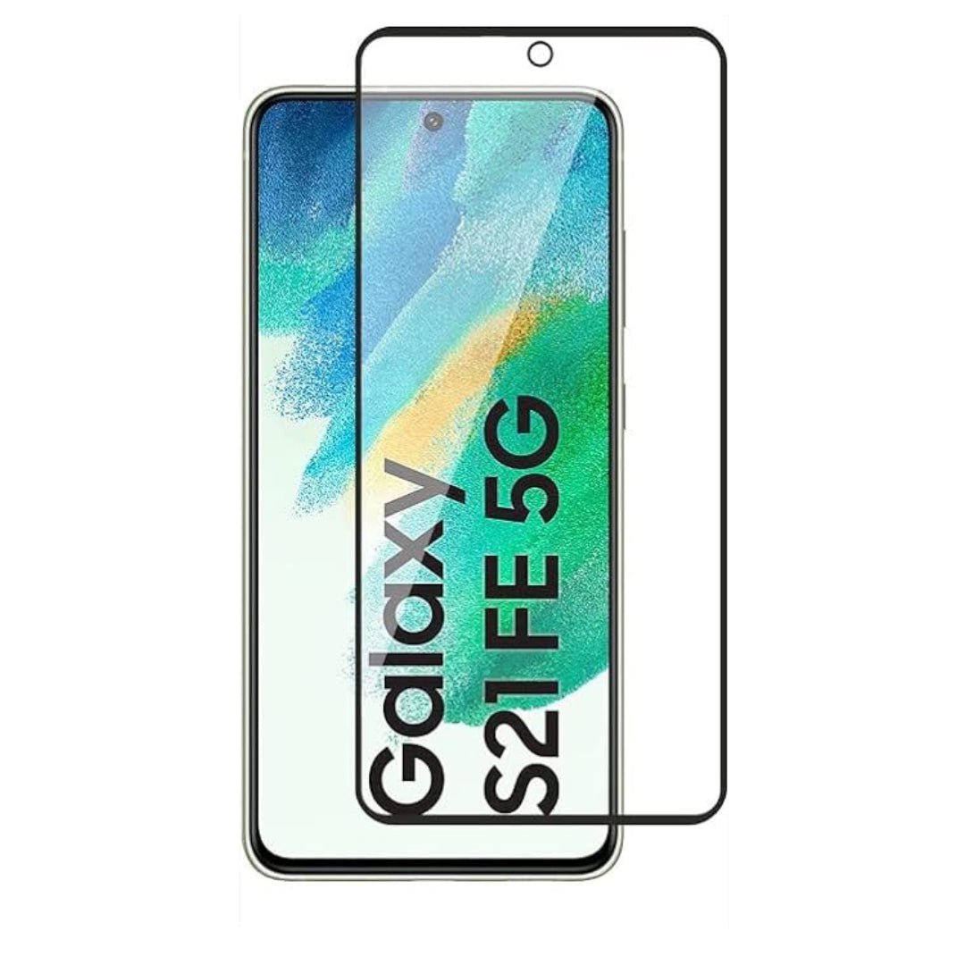 Samsung Galaxy S21 FE 5G | Screen Protector | Tempered Glass, Edge to Edge Coverage, Easy Installation - Flymaster Shop