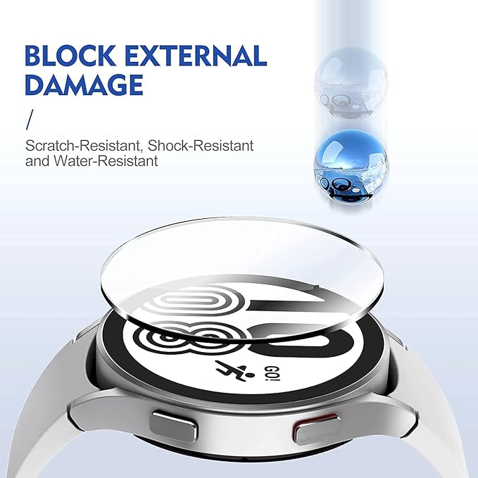 Samsung Galaxy Watch 4 | Screen Protectors | Tempered Glass zx - Flymaster Shop
