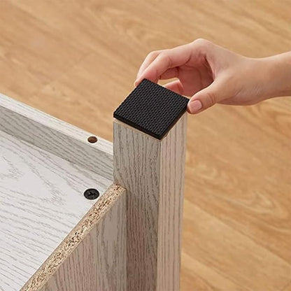 Self-Adhesive Rubber Floor Protector Pads – Non-Slip & Noise-Reducing Furniture Pads (Pack of 9) - Flymaster Shop