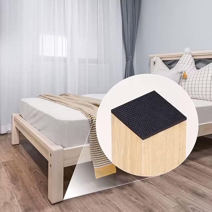 Self-Adhesive Rubber Floor Protector Pads – Non-Slip & Noise-Reducing Furniture Pads (Pack of 9) - Flymaster Shop